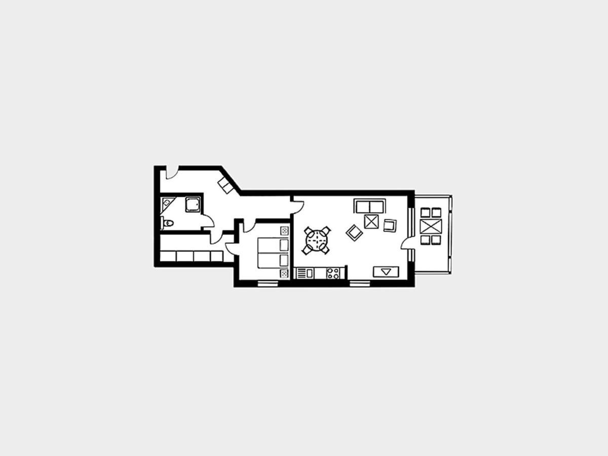 Strandvillen Binz - Ferienwohnung Mit Meerblick, 1 Schlafzimmer Und Balkon Sv-757 Ngoại thất bức ảnh